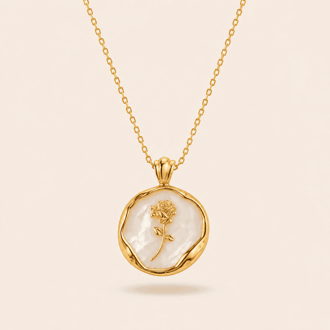 Aurora Pendant Necklace-18K Gold Plated